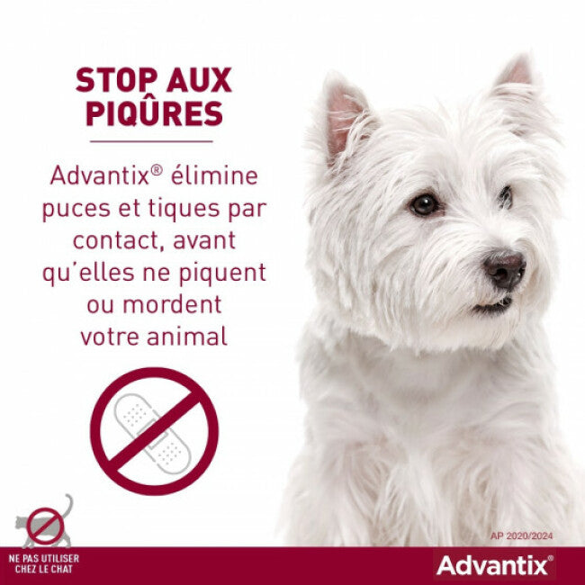 Advantix soin antiparasitaire pour chiens