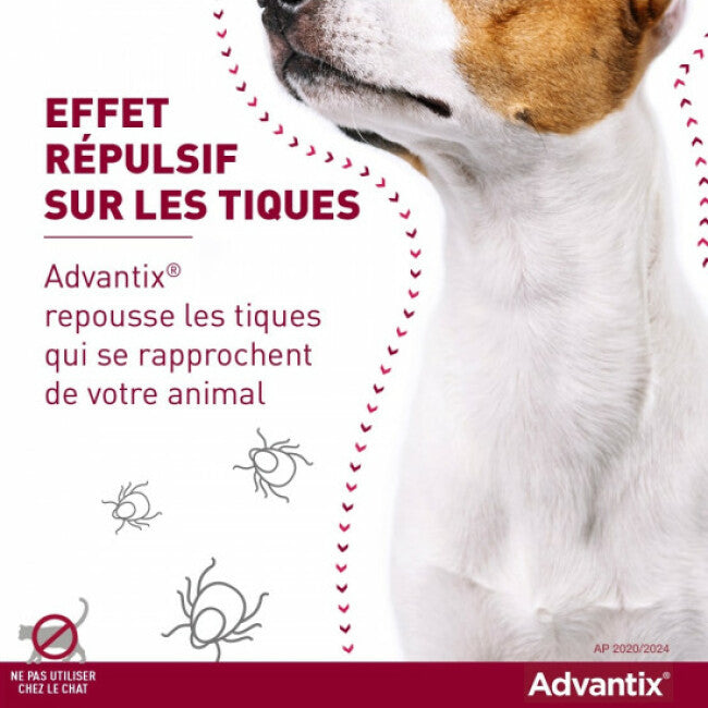 Advantix soin antiparasitaire pour chiens
