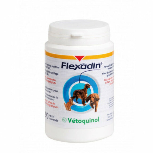 Complément alimentaire anti-arthrose Flexadin pour chien et chat
