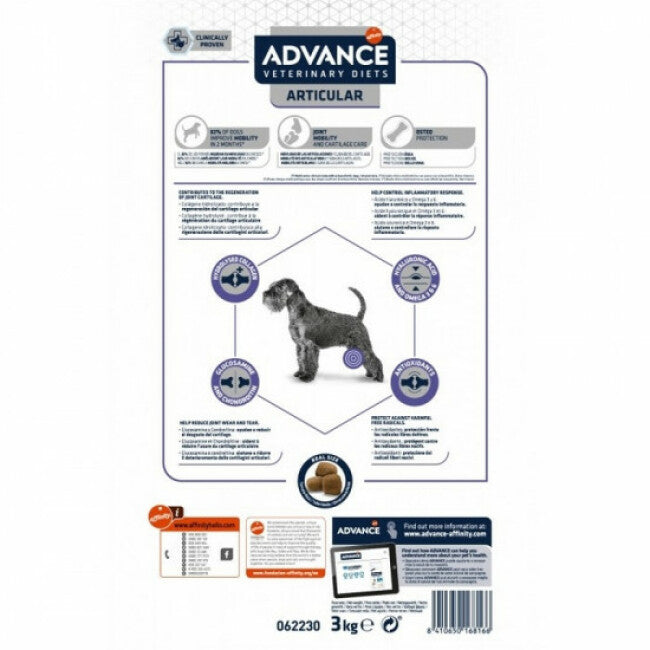Croquettes Advance pour chiens Veterinary Diets Articular Care