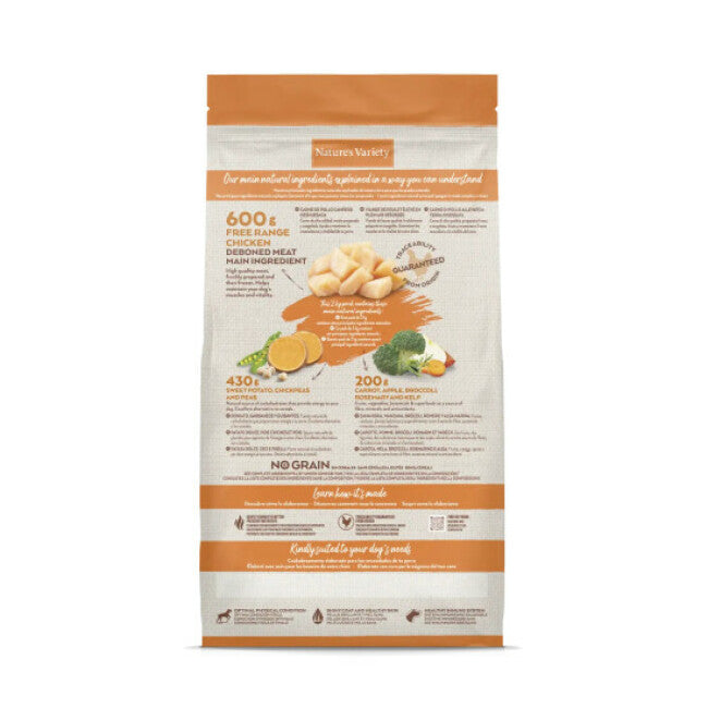 Croquettes Nature's Variety True Instinct High Meat Medium & Maxi Adult pour chien