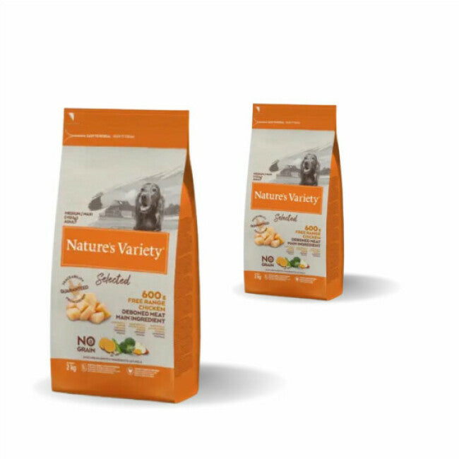 Croquettes Nature's Variety True Instinct High Meat Medium & Maxi Adult pour chien