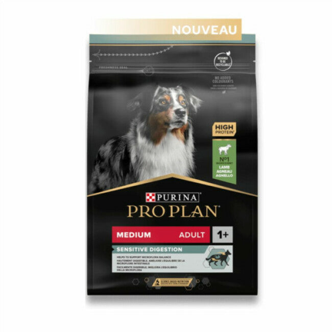 Pro Plan Sensitive Digestion OptiDigest Agneau Medium Adult