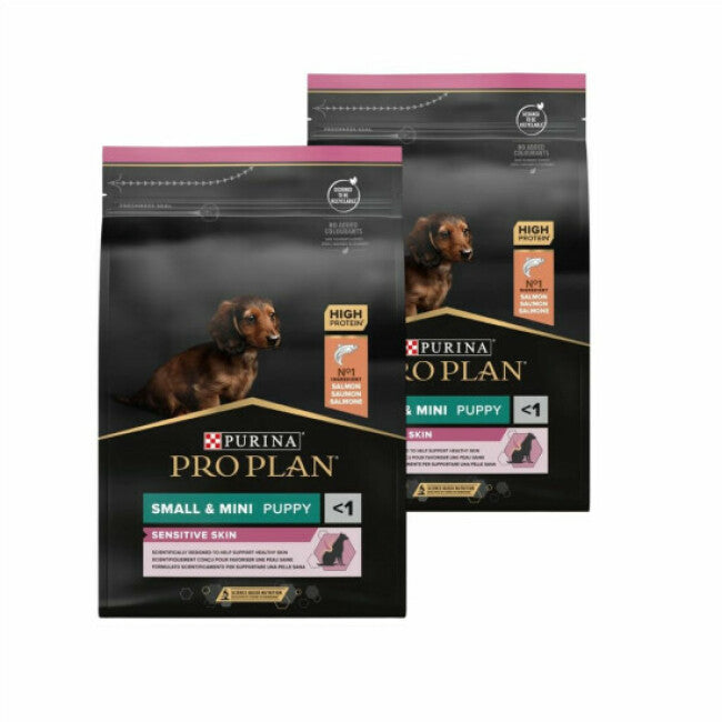 Croquettes Pro Plan Small & Mini Puppy Sensitive Skin OptiDerma