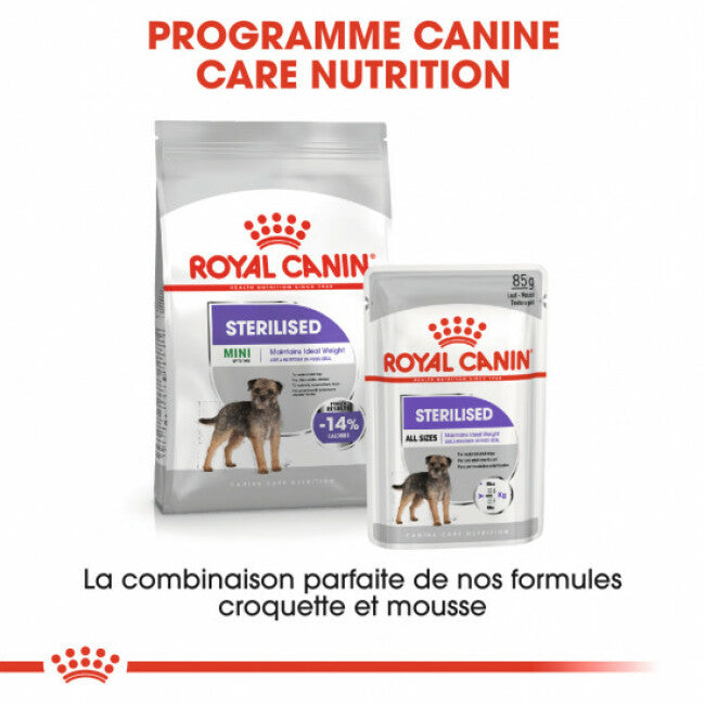 Croquettes Royal Canin Mini Adulte Sterilised