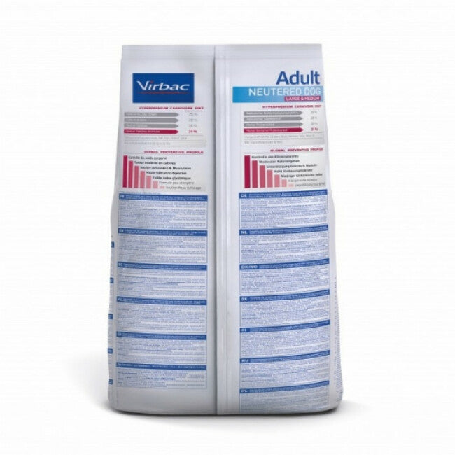 Virbac Veterinary HPM Adult Neutered Dog Large & Medium
