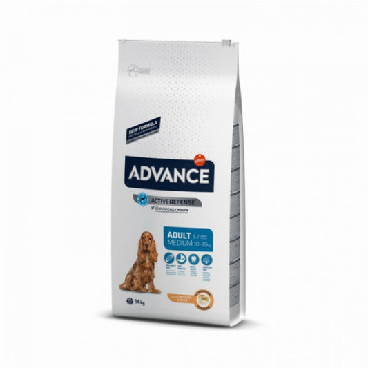 Croquettes Advance pour chiens Medium Adult