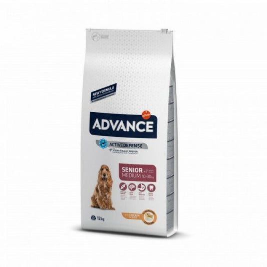 Croquettes Advance pour chiens Medium Senior