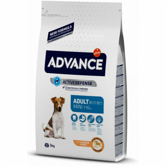 Croquettes Advance pour chiens Mini Adult