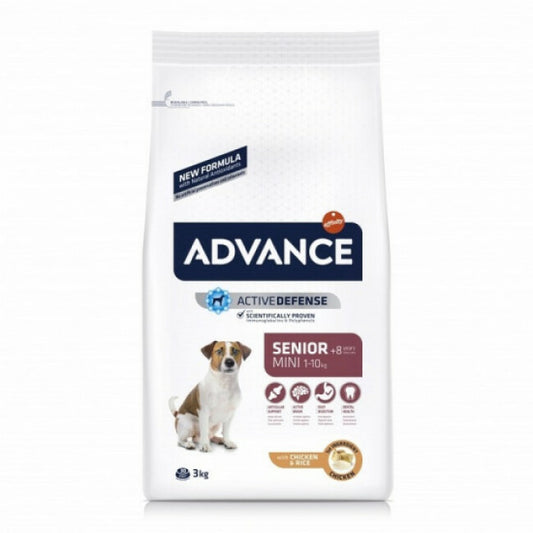 Croquettes Advance pour chiens Mini Senior