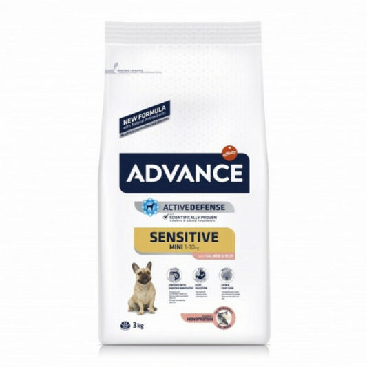 Croquettes Advance pour chiens Mini Sensitive Sac 3 kg