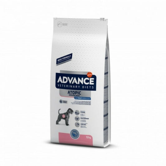 Croquettes Advance pour chiens Veterinary Diets Atopic Care Sac 12 kg