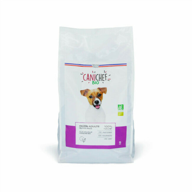 Croquettes Canichef Bio pour chien de petite race