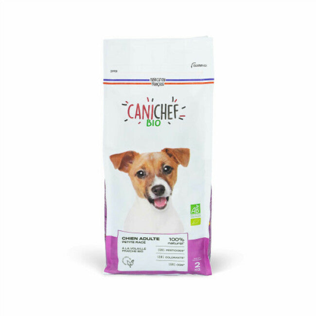 Croquettes Canichef Bio pour chien de petite race