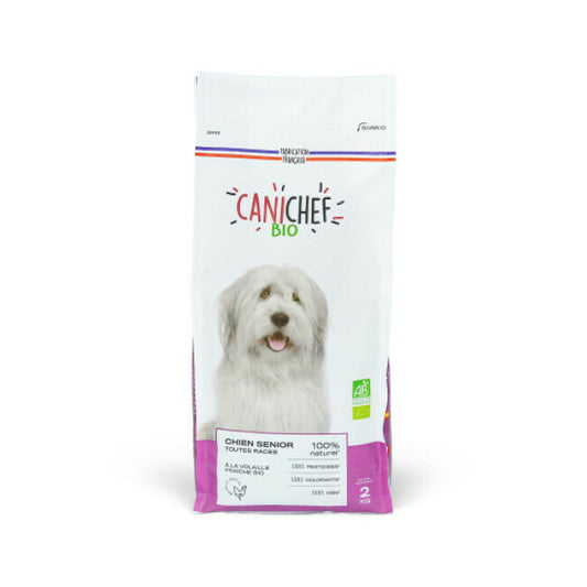 Croquettes Canichef Bio pour chien senior