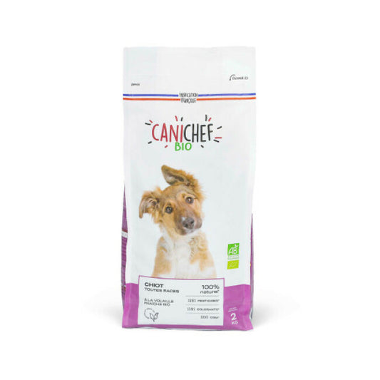 Croquettes Canichef Bio pour chiot