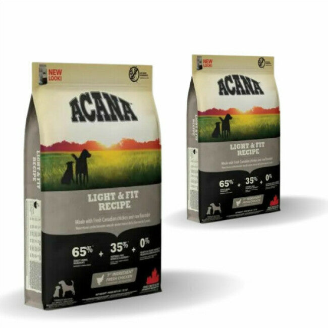 Croquettes Acana Heritage Light and Fit pour chien
