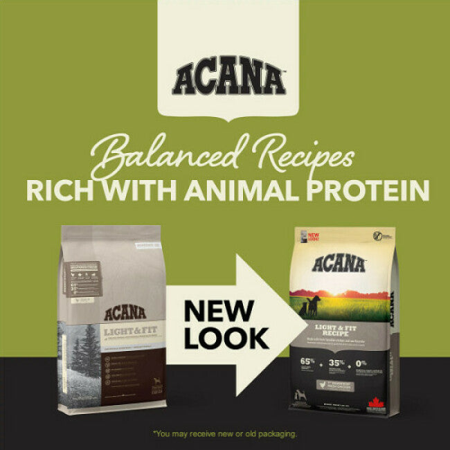 Croquettes Acana Heritage Light and Fit pour chien