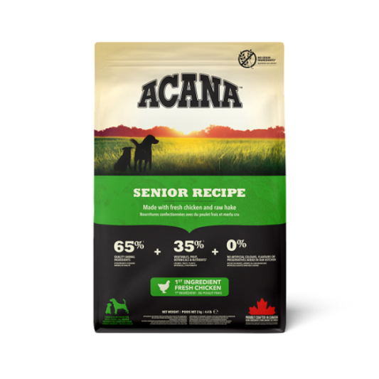 Croquettes chien senior Acana Heritage