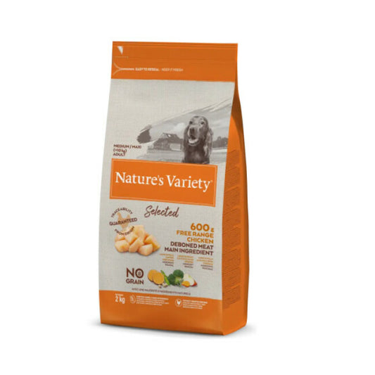 Croquettes Nature's Variety True Instinct High Meat Medium & Maxi Adult pour chien