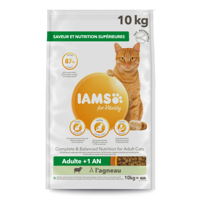 Croquettes pour chat adulte IAMS Vitality