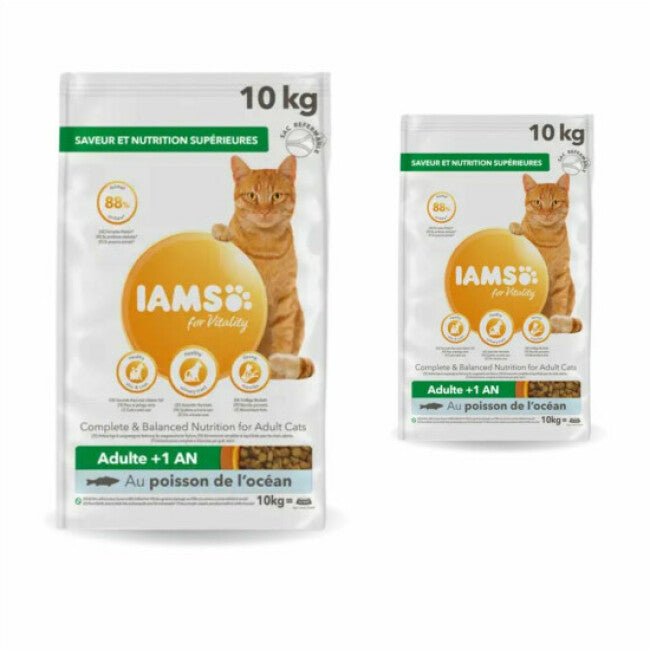 Croquettes pour chat adulte IAMS Vitality