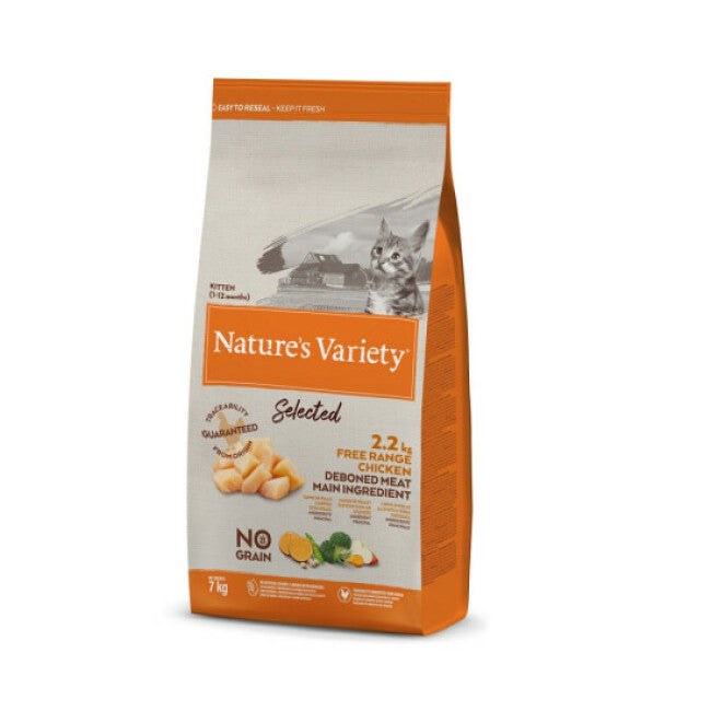 Croquettes pour chaton Nature's Variety No Grain True Instinct Kitten