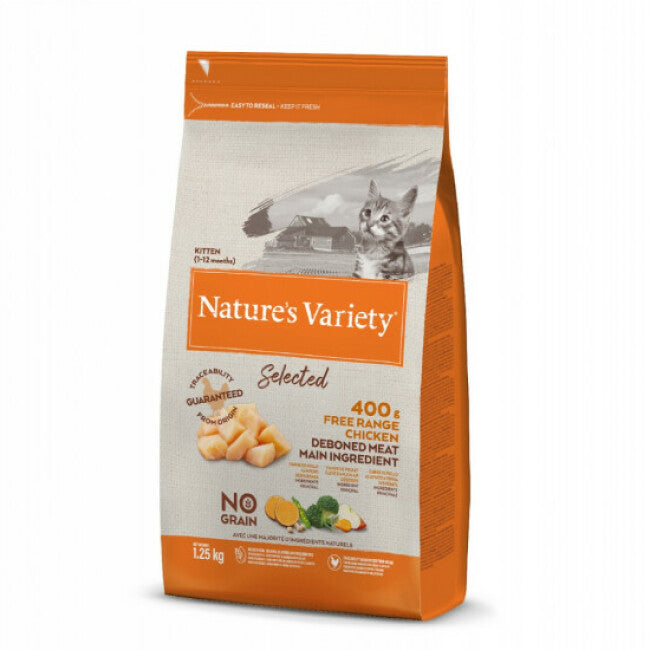 Croquettes pour chaton Nature's Variety No Grain True Instinct Kitten