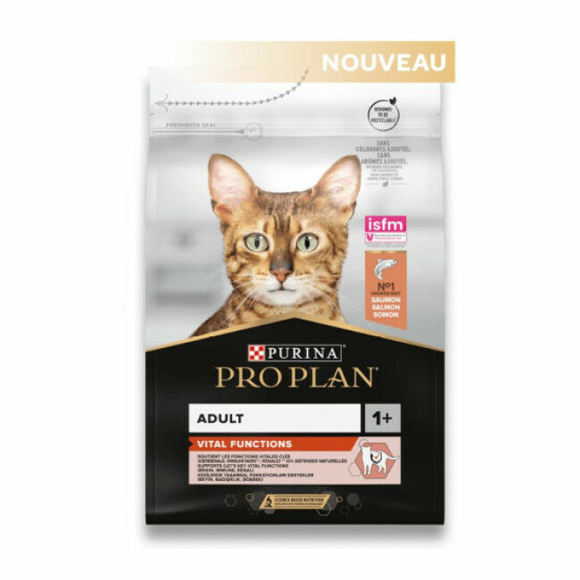 Croquettes pour chats Pro Plan Adulte Saumon et Riz