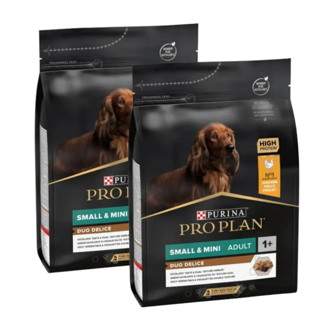 Croquettes pour chiens Pro Plan Small Adult Duo Delice Poulet