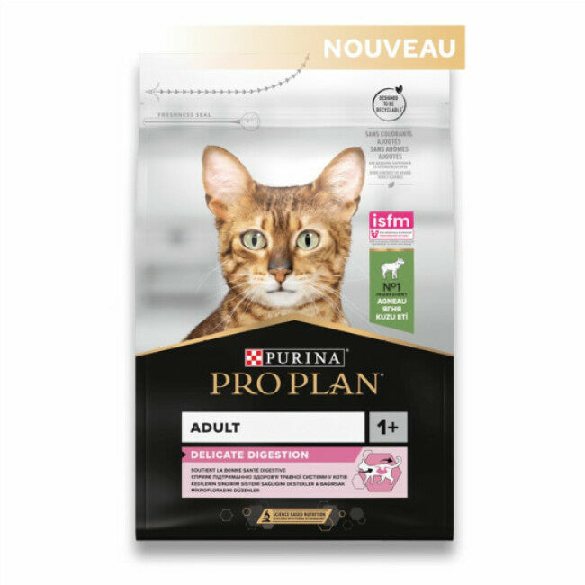 Croquettes Pro Plan Delicate Chat adulte Agneau