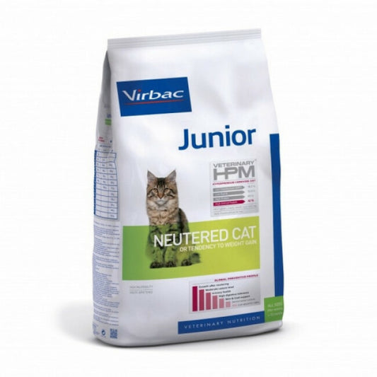 Croquettes Virbac HPM Junior Neutered pour chat