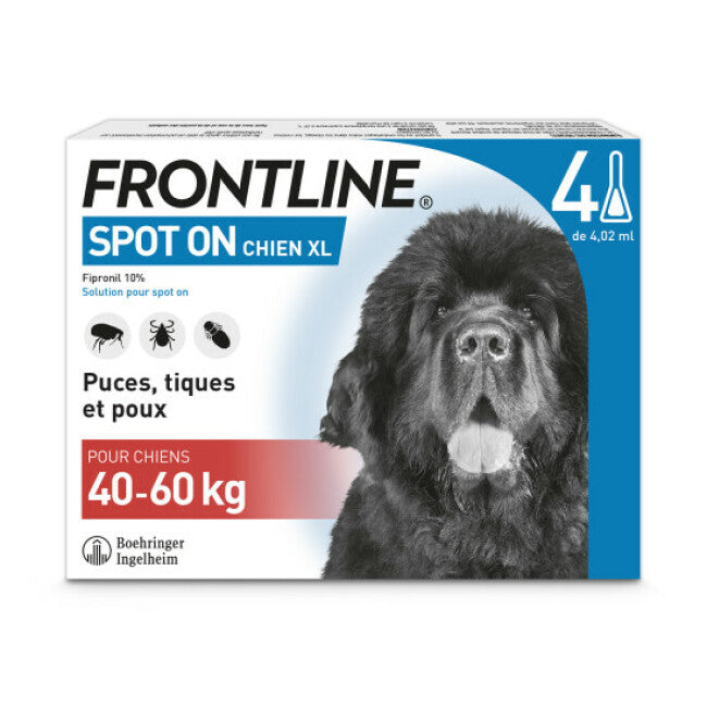 Frontline Spot On soin antiparasitaire pour chiens