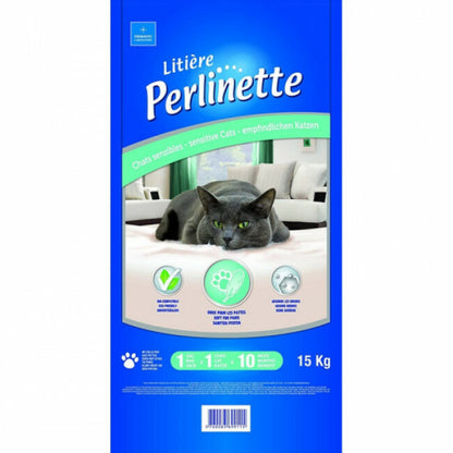 Litière Perlinette pour chat sensible