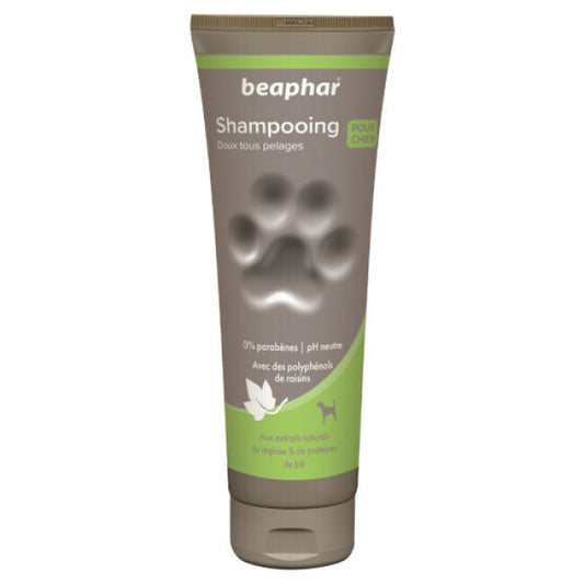 Shampoing doux tous pelages Beaphar 250 ml