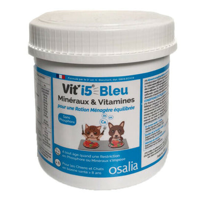 VIT'I5 Bleu complément alimentaire pour chien ou chat senior